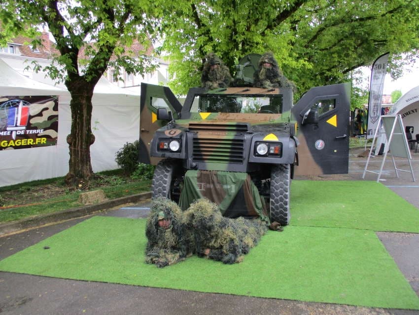 Foire de Sens : l’Armée de terre s’est camouflée à sa guise !