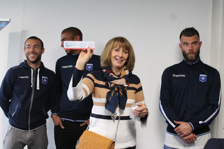 Le Groupe JEANNIN Automobiles investit les locaux de l’AJ Auxerre pour sa journée « entreprise »