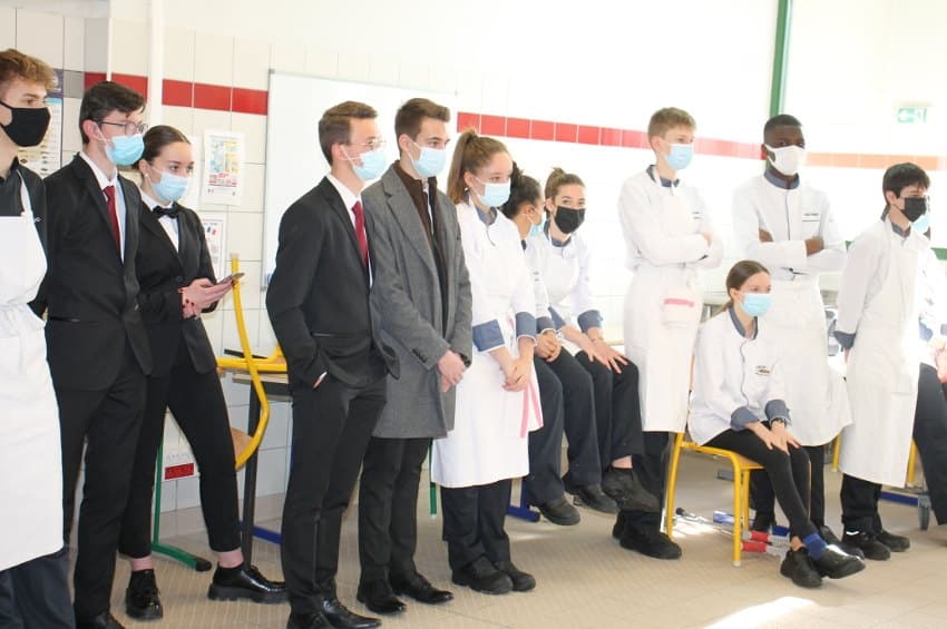 Une Master class lui est consacrée à Vauban : l’agneau se dévoile façon puzzle aux élèves cuisiniers !