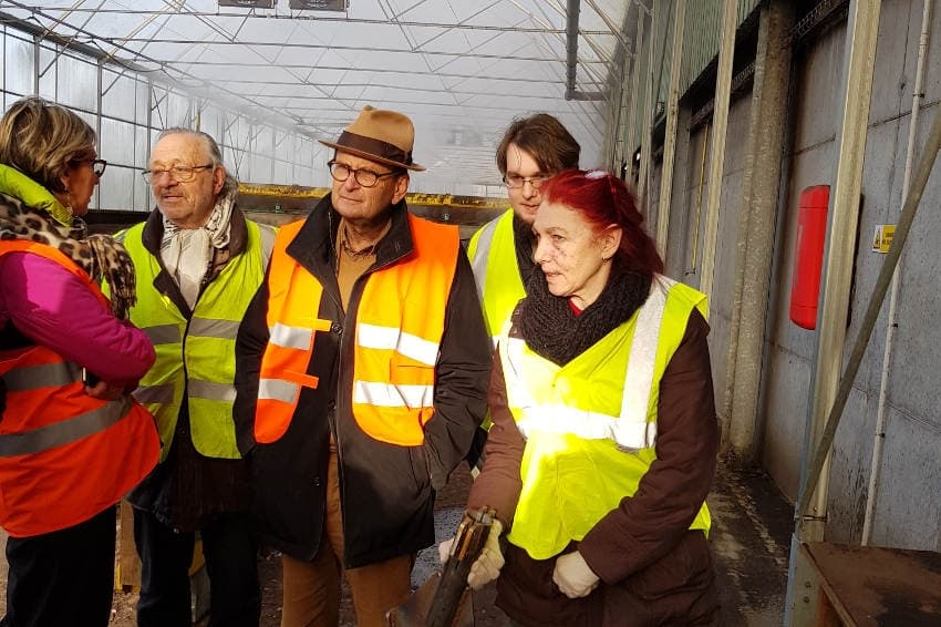 Puisaye-Forterre : des « Gilets jaunes » découvrent le centre d’enfouissement technique de Ronchères…