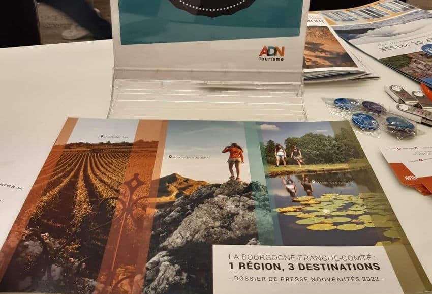 Bourgogne Franche-Comté Tourisme : son dossier de presse des nouveautés 2022 fait mouche !