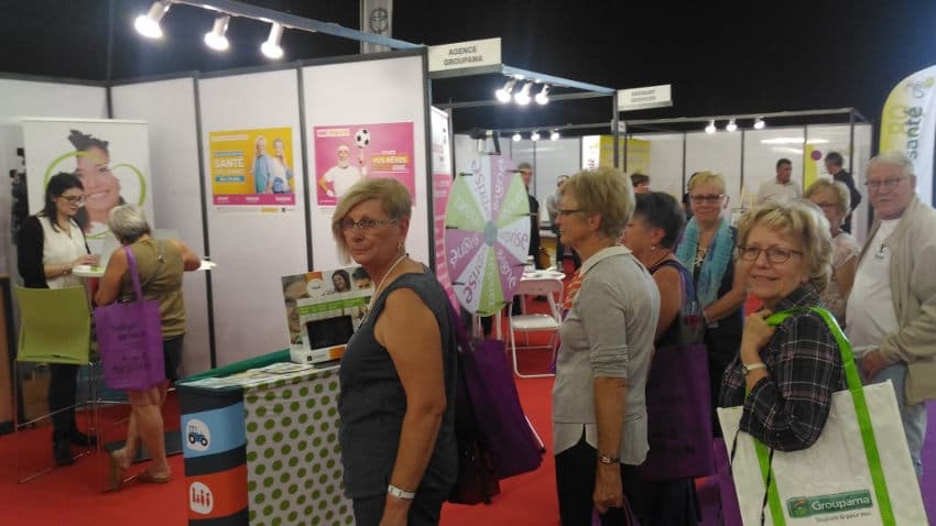Salon des seniors : le succès est au rendez-vous pour GROUPAMA !