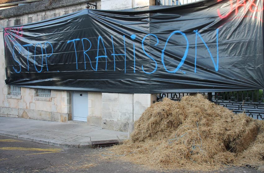 Le monde agricole dans la rue : stop aux trahisons !