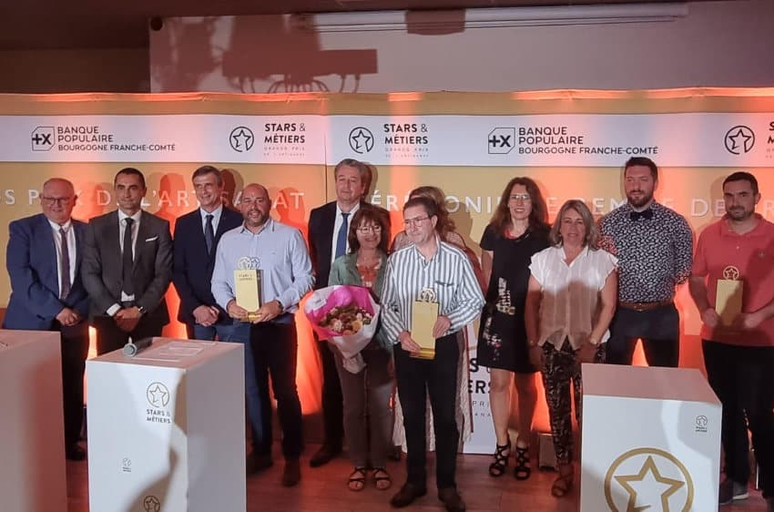 Les « champions » de l’artisanat mis en lumière : le 13ème Prix Stars et Métiers ne porte pas malheur dans l’Yonne !