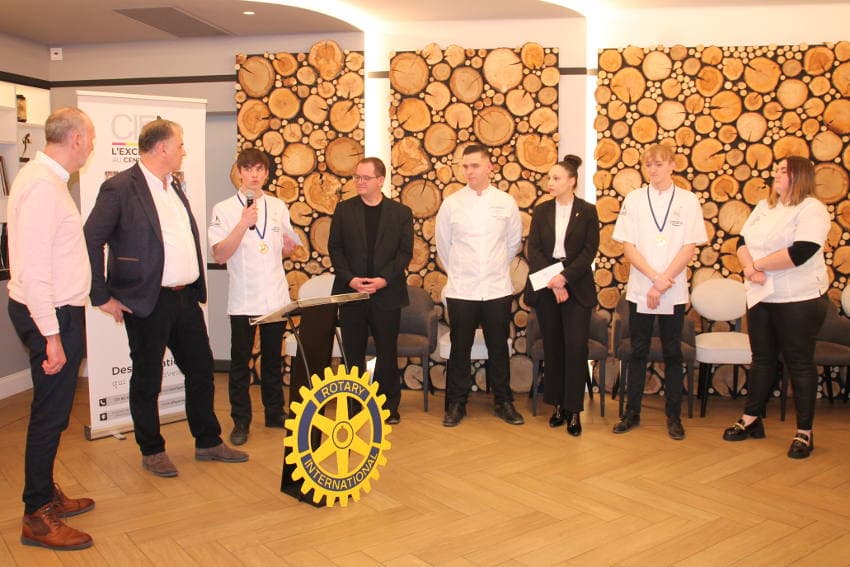 CIFA de l’Yonne : le Rotary Club d’Auxerre valorise à sa façon le travail manuel et ses jeunes représentants