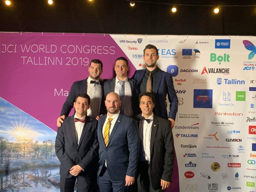Le « made in Yonne » et le ban bourguignon s’apprécient au Congrès international de la JCE en Estonie…