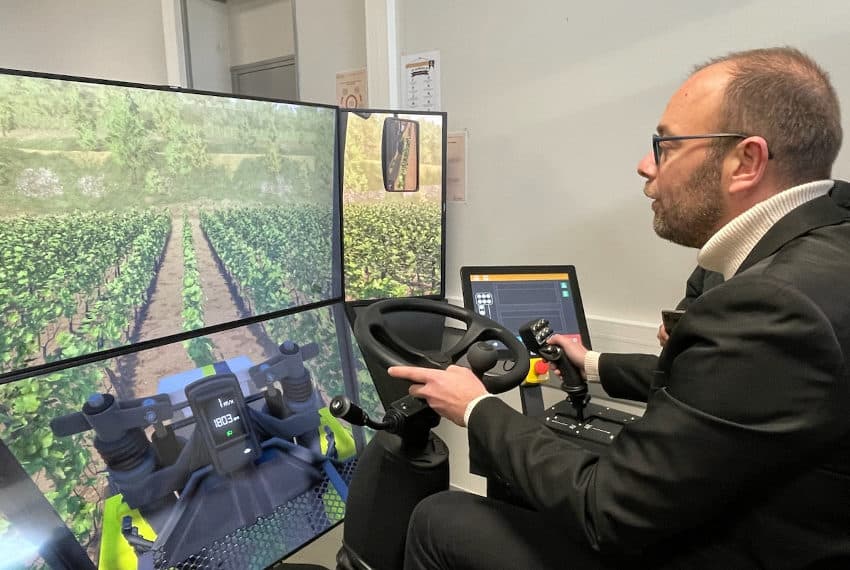 L’EPL des Terres de l’Yonne obtient la mention très bien pour ses simulateurs testés par des élus du territoire