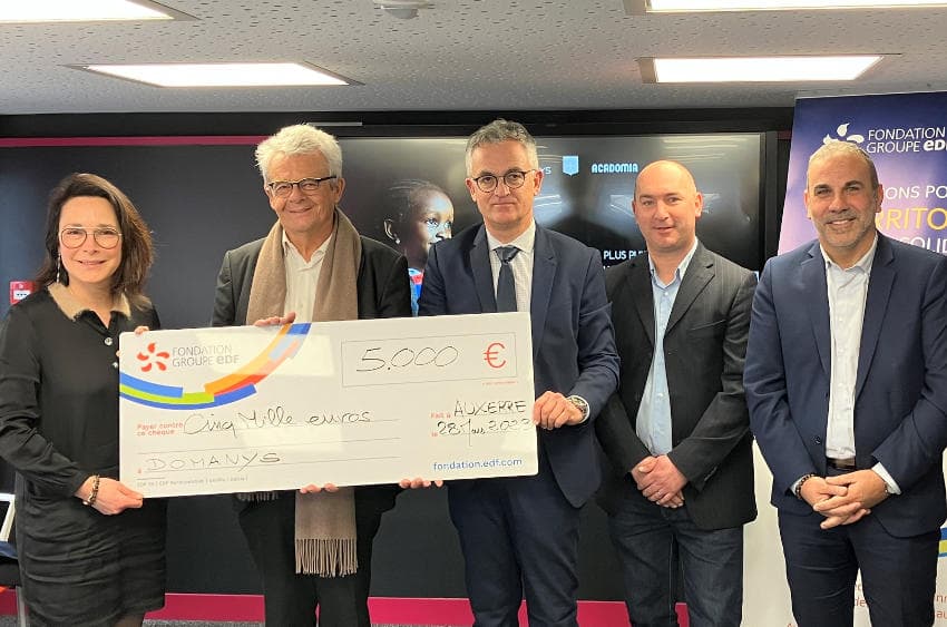 L’égalité des chances initiée par le trio AJA/DOMANYS et ACADOMIA reçoit le coup de pouce de la Fondation EDF