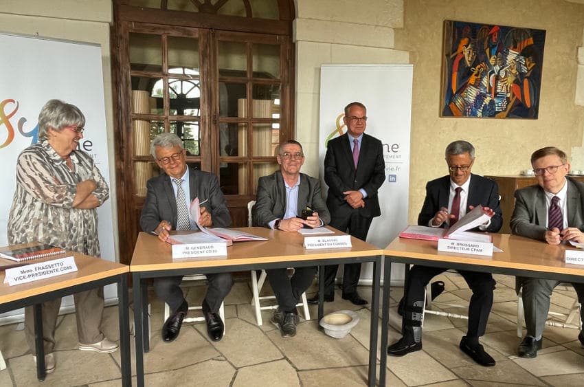 La prise en charge des usagers et patients va s’améliorer : la preuve par trois signée par le Département et la CPAM