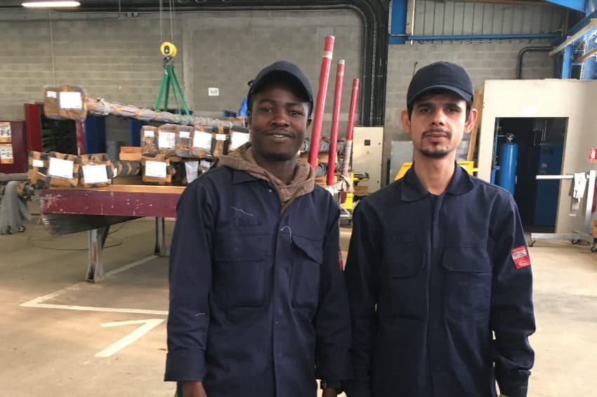 De l’espoir à la réalité : de jeunes migrants vivent une fabuleuse aventure les menant vers la vie active…