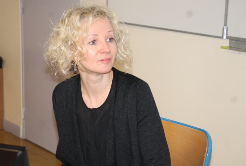 Des lycéens échangent avec une réfugiée politique : Anna S., une « reporter sans frontière », témoigne à Saint-Joseph