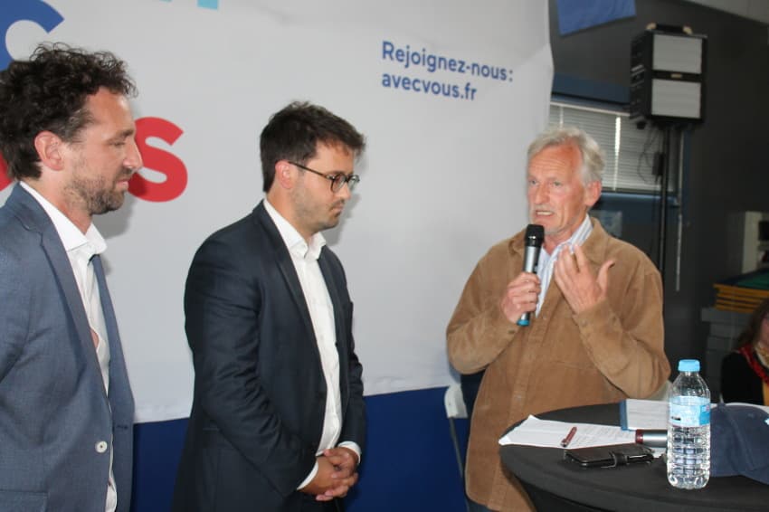 Guy FEREZ sort de l’ombre après la lumière en transmettant le témoin au candidat Victor ALBRECHT