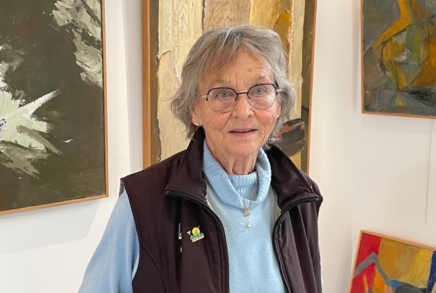 Elle présente sa rétrospective jusqu’au 03 décembre à Gurgy : Odette LACAZE-BERNARD, créatrice au supplément d'âme
