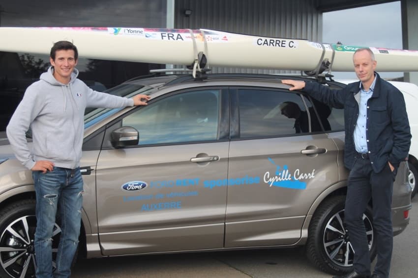 Le multiple champion du monde de canoë-kayak Cyrille CARRE roule vert !