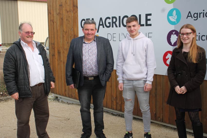 Au CFA La Brosse, Yann GARCIA a tout misé sur l’alternance pour intégrer le milieu agricole : « j’irai au bout de mes rêves… »