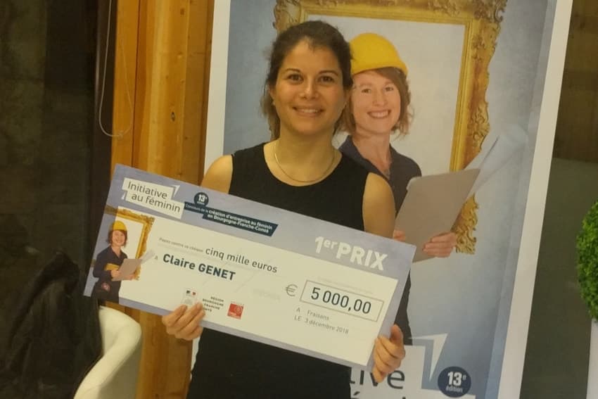 Le chiffre 13 sourit à Claire GENET (La Ferme d’Ultéria) lauréate du concours « Initiative au féminin »