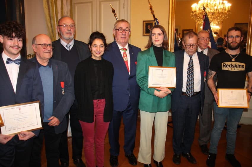 Les valeurs de l’apprentissage, sources d’encouragement pour les membres de la Légion d’honneur de l’Yonne