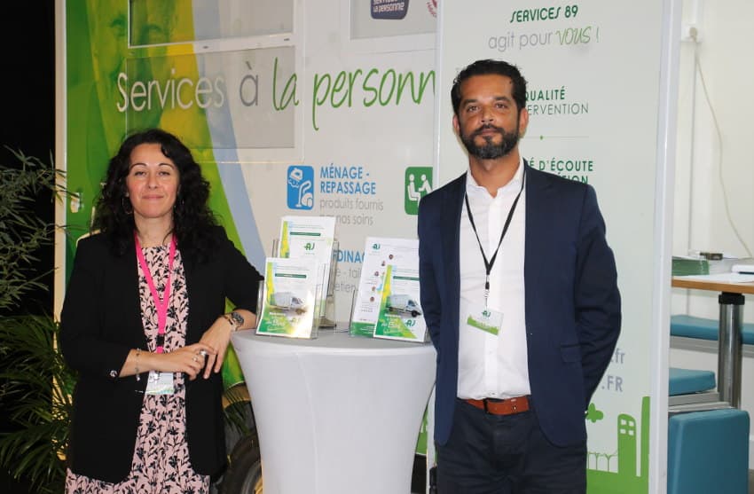 Il ne lui a manqué que la « Marianne » de l’entrepreneuriat à Cité 89 : le bureau mobile d’AJ Services 89 prêt à tracer sa route !