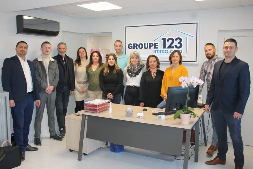 2023, année de grâce pour le groupe 123 Immobilier : une cinquième agence à Montholon et dix ans de succès !