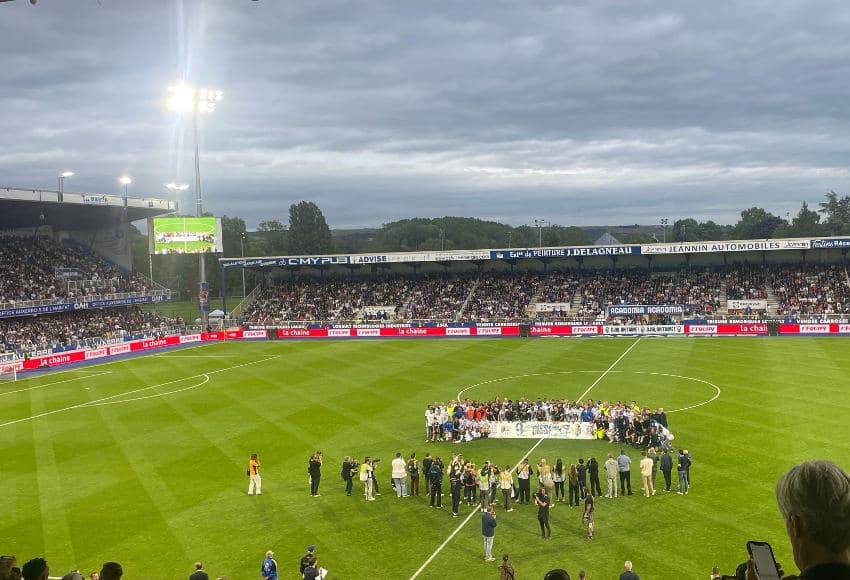 La soirée de tous les souvenirs à l’AJA : Djibril CISSE, l’ultime danse de l’enfant d’Auxerre