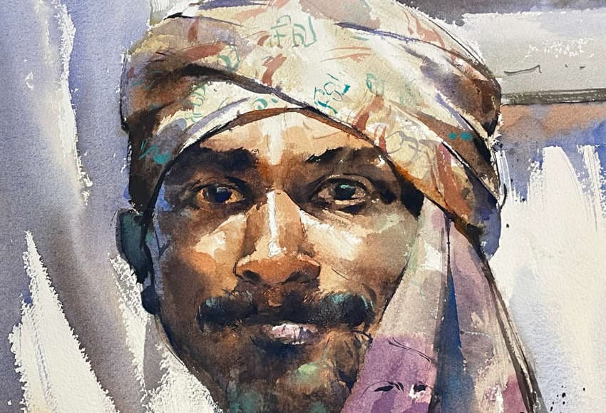 Parfum d’exotisme à la galerie « Au Théâtre des Arts » : l’aquarelliste Ejoumalé DJEARAMINE illustre Pondichéry