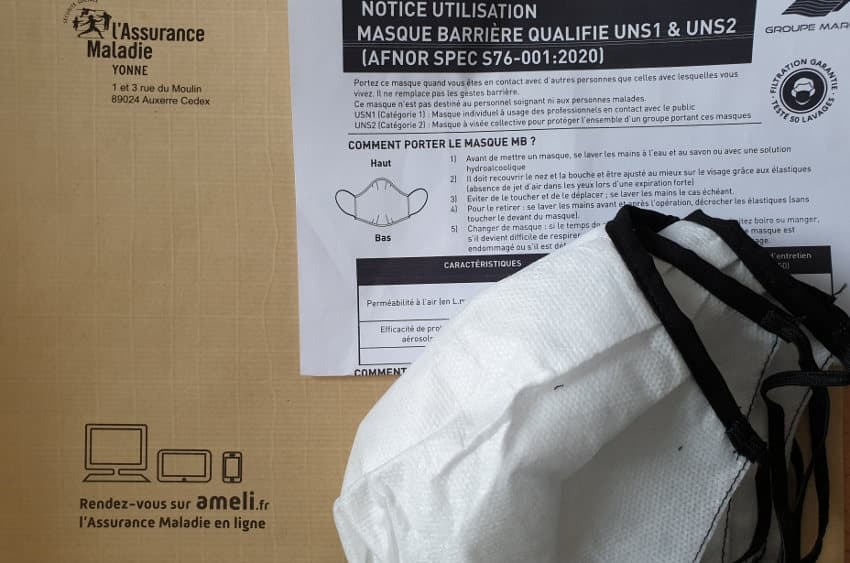 Deux vagues de plis postaux bientôt en partance : la CPAM distribue des masques aux assurés sociaux fragilisés