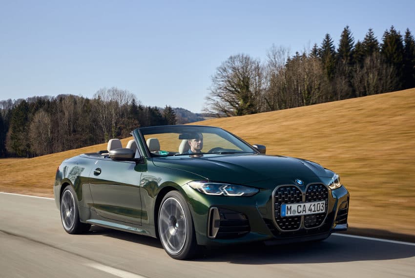 Eté indien : frissons de plaisir au grand air avec la BMW Série 4 Cabriolet !