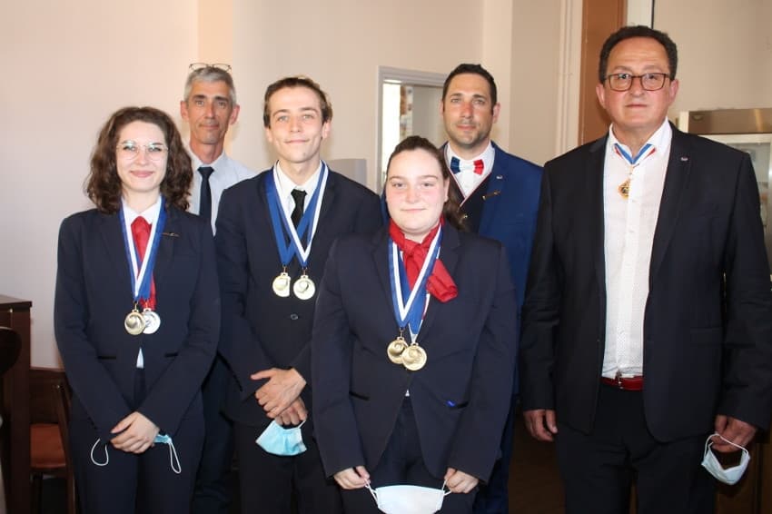 Des cocktails à la saveur de l’excellence pour trois jeunes de Vauban primés au MAF option bar