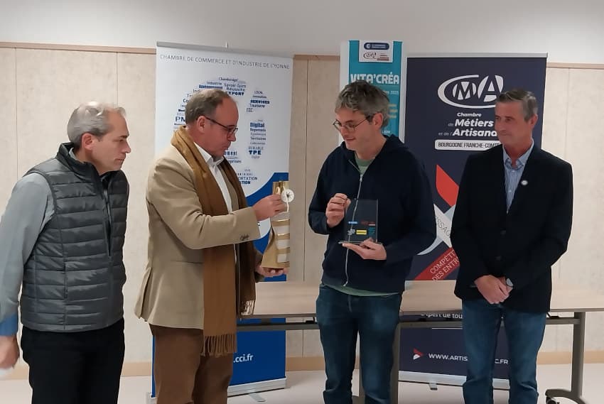VITA’CREA 2025 : « La Conserverie Jovinienne » sur la plus haute marche du podium !
