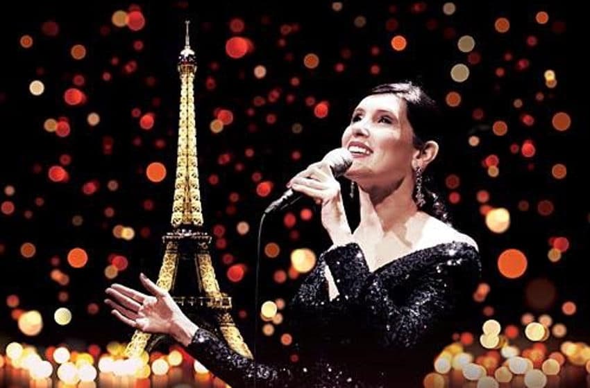 Christelle LOURY chante la ville Lumière : « ici, c’est Paris ! »…
