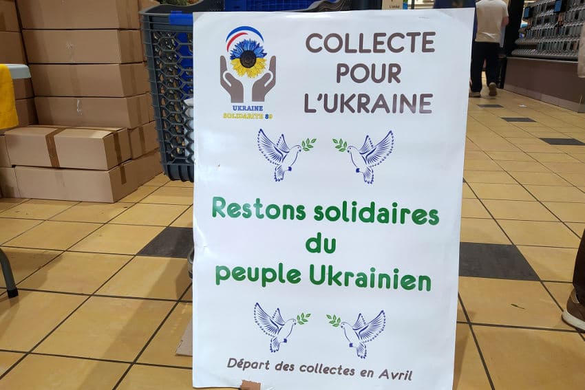 La semaine 22 par monts et par mots… : avec 550 cartons de produits collectés, la générosité envers l’Ukraine reste efficace dans l’Yonne…