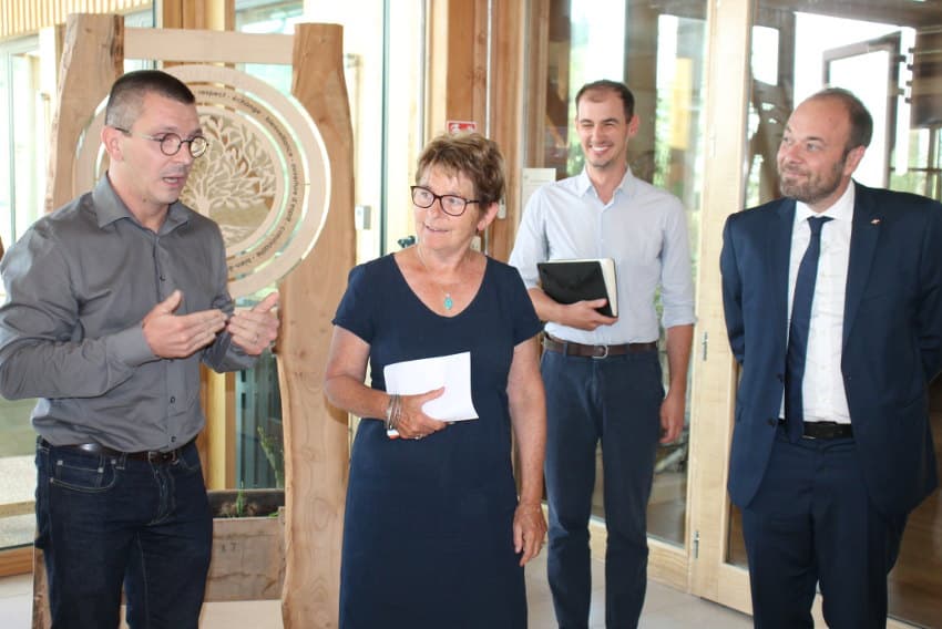 « ULTERIA, une belle graine qui va germer… » : Marie-Guite DUFAY fait écho de son ravissement après sa visite