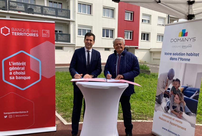 3 millions d’euros de titres participatifs souscrits : la Banque des Territoires reçoit 5/5 l’offre d’émission de DOMANYS