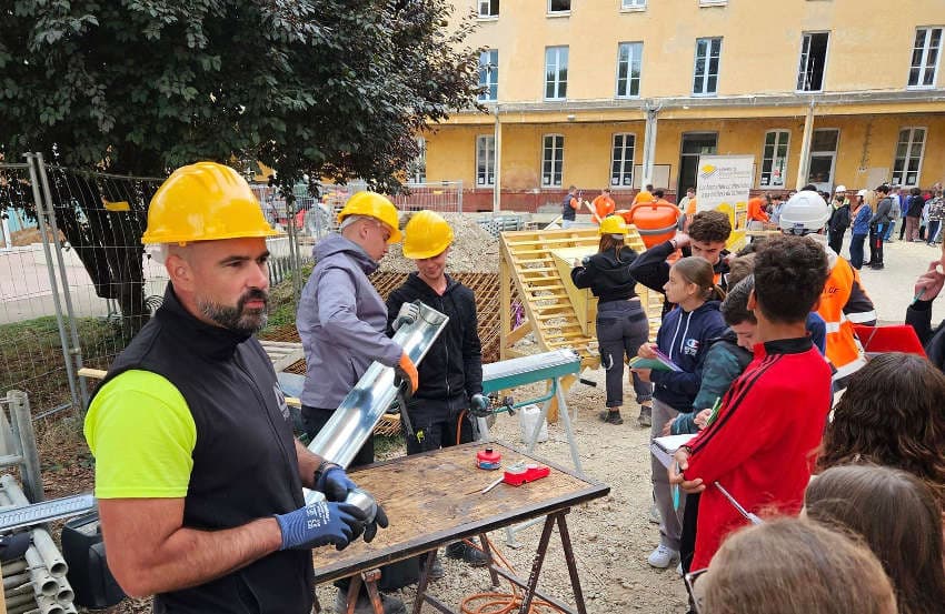 800 collégiens découvrent les « Coulisses du bâtiment » : la FFB enregistre beaucoup plus qu’un succès d’estime…