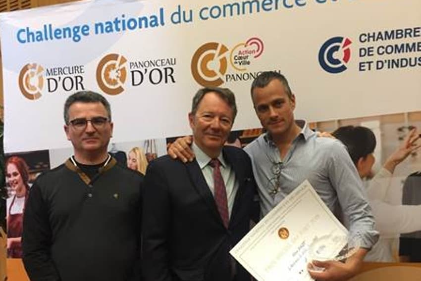Le Sénonais Steve BAGOT, auréolé d’un « Mercure d’Or », triomphe au Challenge du Commerce et des Services…