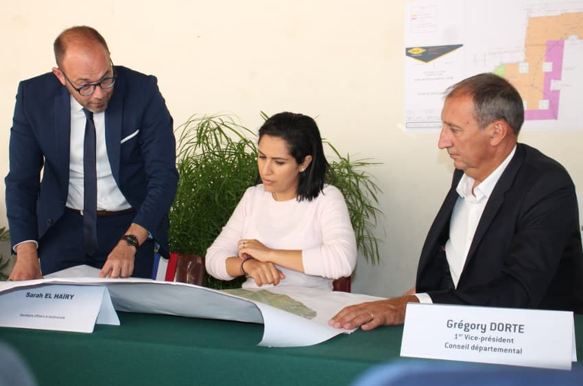 Nicolas SORET abat une carte en matière de biodiversité et suggère l'aide de l’Etat grâce au Fonds Vert