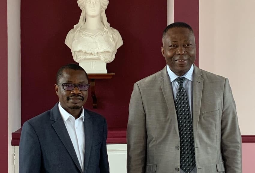 Appoigny construit une passerelle avec l’Afrique : l’ambassadeur chef de mission adjoint du Bénin en France reçu par Magloire SIOPATHIS