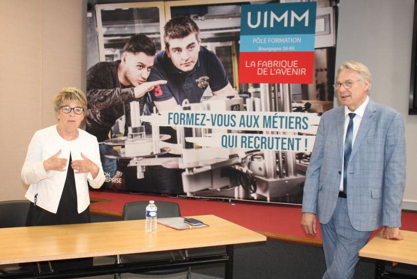 Marie-Guite DUFAY visite le Pôle Formation 58/89 à Auxerre : immersion au cœur de l’industrie de demain...