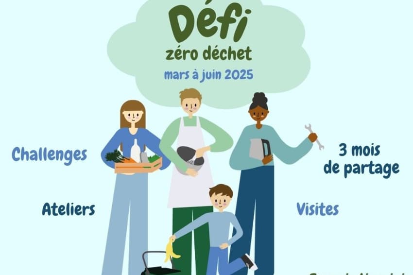 Le défi « Zéro Déchet » se renouvelle pour une seconde édition dans l’Yonne : une résolution tout en s’amusant !