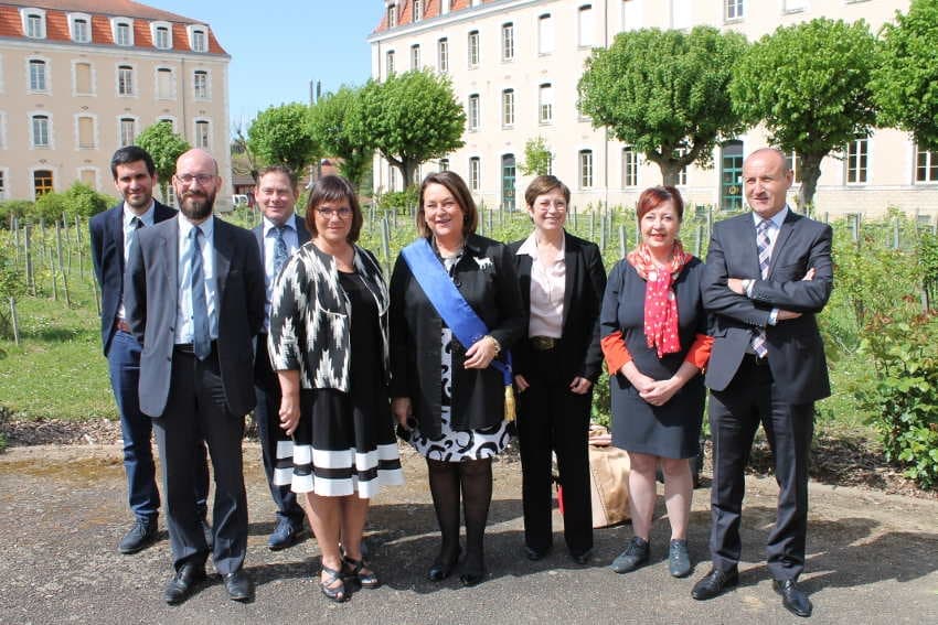 Le lycée Vauban à l’heure de l’Europe avec l’évaluation du label Erasmus + et la visite de députés…