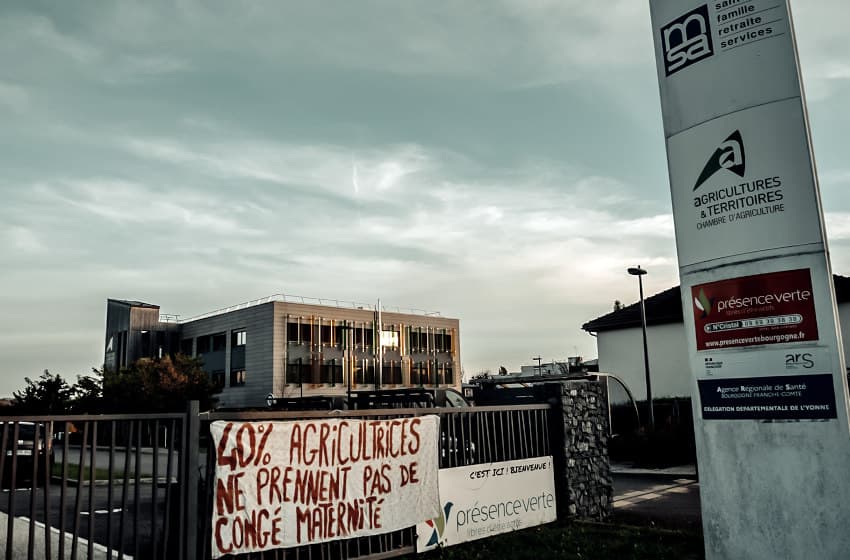 « NousToutesAuxerre » se manifeste en faveur des femmes rurales, « nous valons plus que du bétail… »