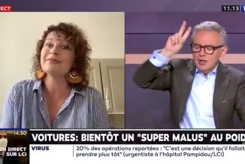 Anne-Charlotte LAUGIER s’invite à un débat sur LCI : le malus auto en fonction du poids, une fausse bonne idée !
