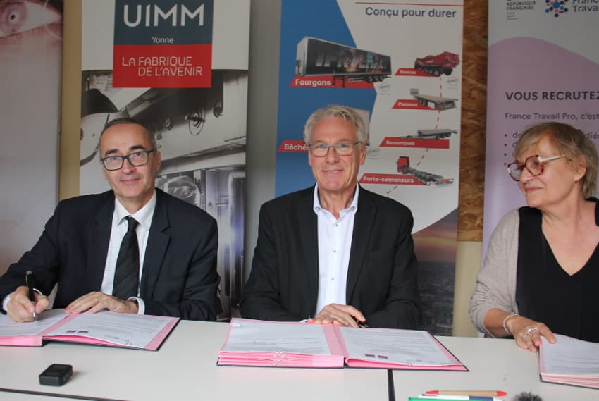 Partenariat au beau fixe entre France Travail et l’UIMM : le contrat de service favorable aux emplois industriels se renouvelle…