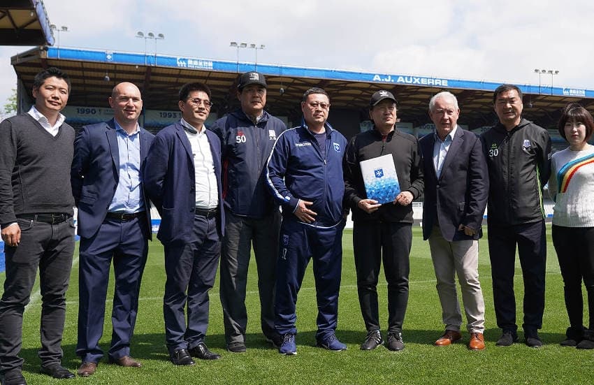 Nouvelle convention de partenariat entre l’AJ Auxerre et la Chine : c’est l’amour foot !