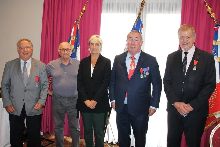Ils se sont retrouvés en assemblée générale : chaleureuses agapes pour les membres de la Légion d’Honneur