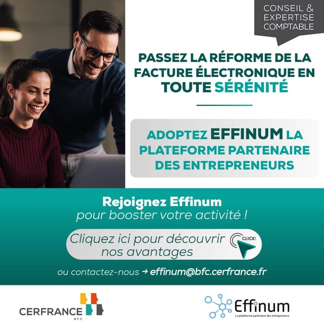 Cerfrance BFC — facture électronique obligatoire