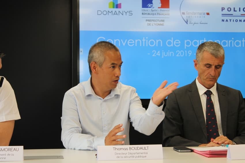Ultime cérémonie protocolaire pour le directeur de la Sécurité publique Thomas BOUDAULT…