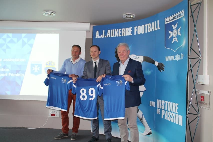 L’AJ Auxerre et le Stade Auxerrois, unis pour promouvoir le développement du football féminin dans l’Yonne