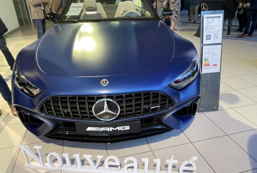 Un joyau sorti de son écrin ; la Mercedes AMG SL 63 4 MATIC + en majesté aux retrouvailles du CARBAO Sens