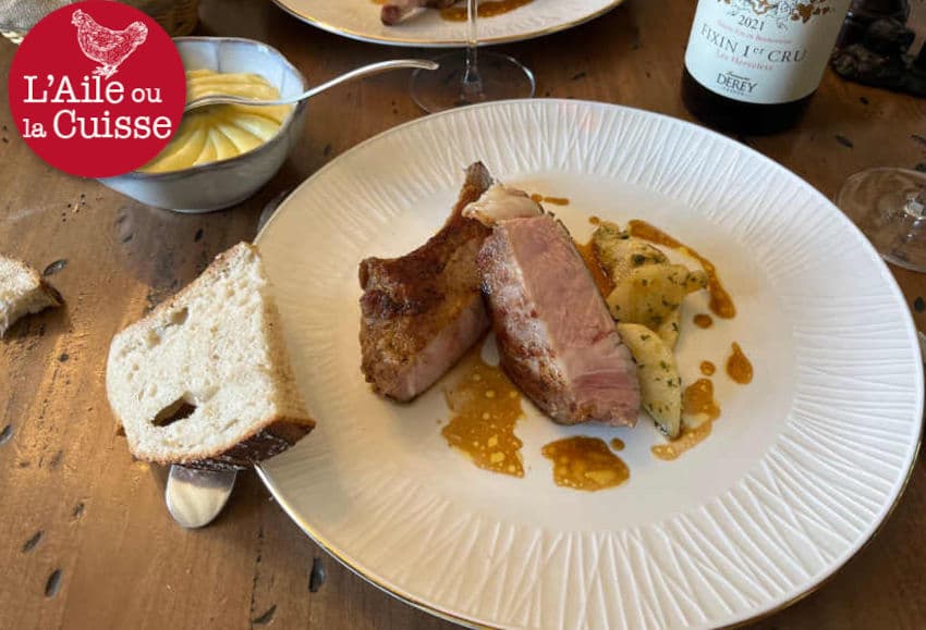 L’Aile ou la Cuisse : « La Table Maison LOBIES » à Chevannes, comme un air de futur étoilé !